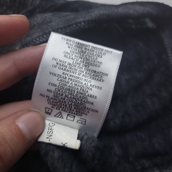 Rocker Girl By All Access Burn Out Reindeer Graphic Tee Size XXL Grunge Holiday - Picture 5 of 8